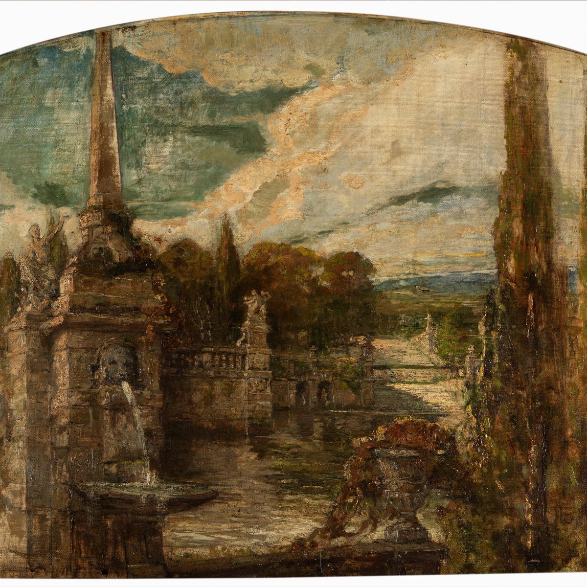Antonio Fontanesi - Secura Quies (isola Madre)