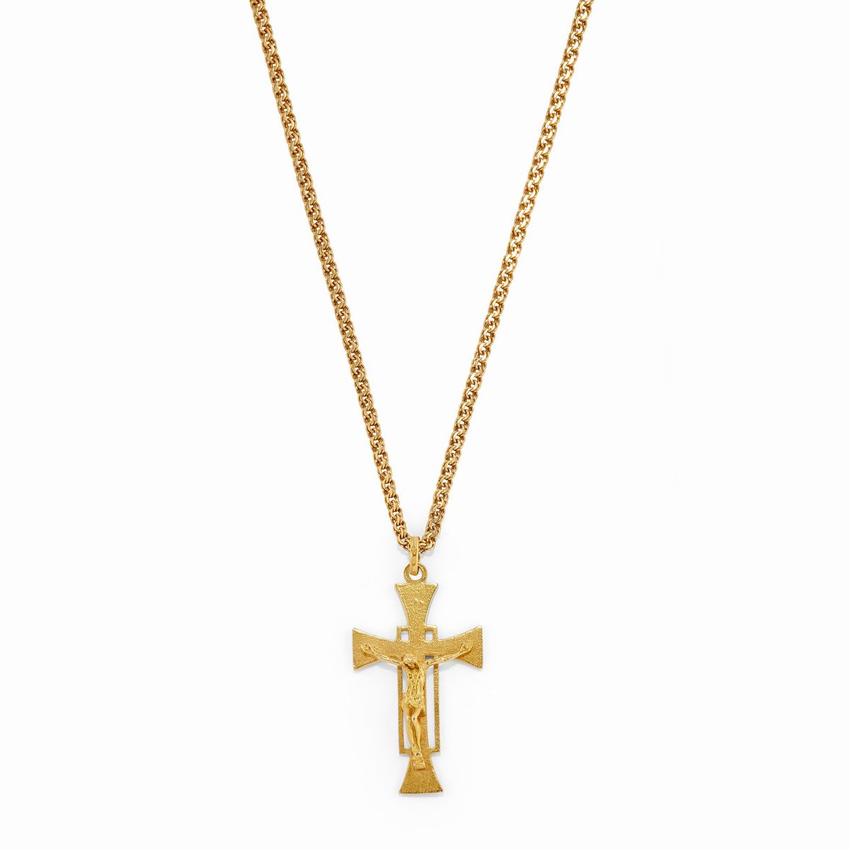 Collana e bracciale in oro giallo 18k