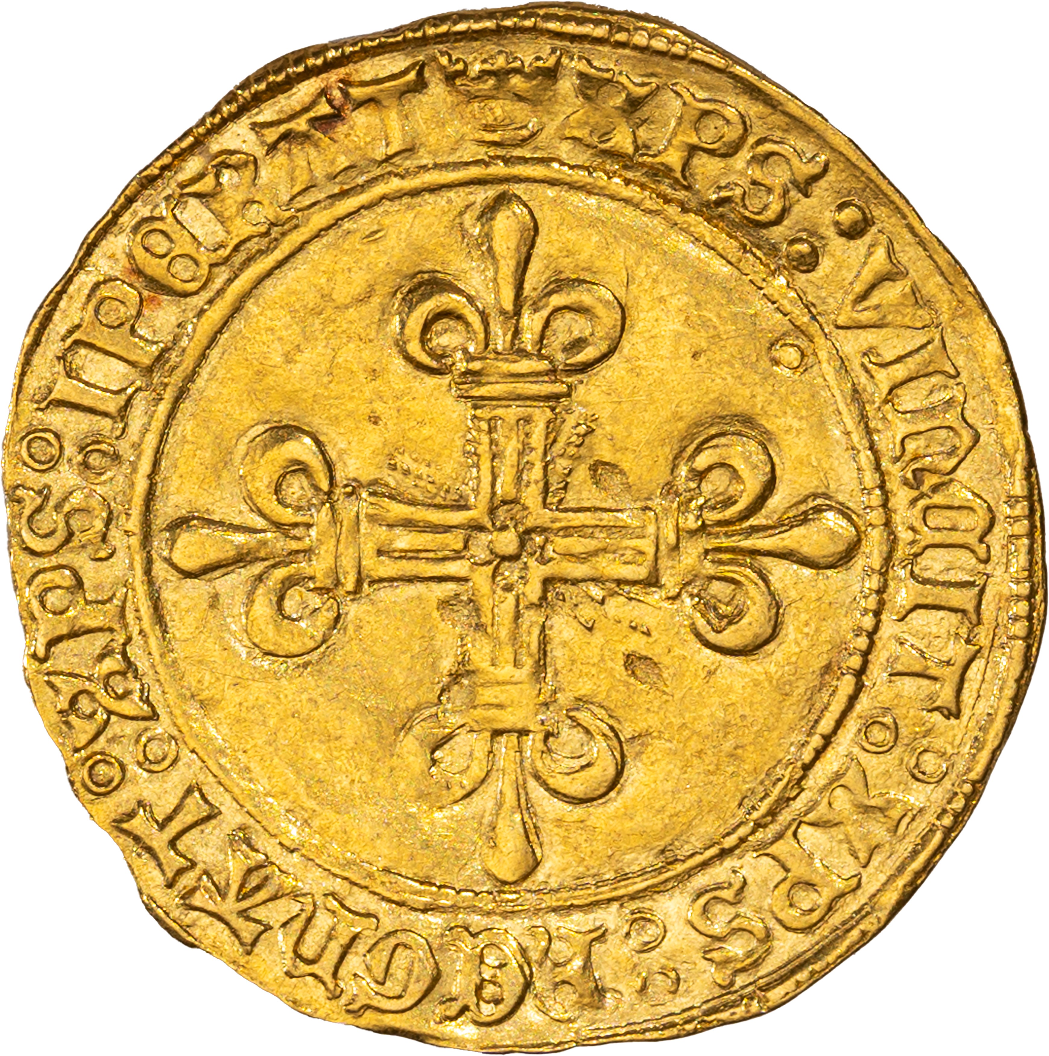 Scudo d'oro di Carlo VIII re di Francia 1483-1494
