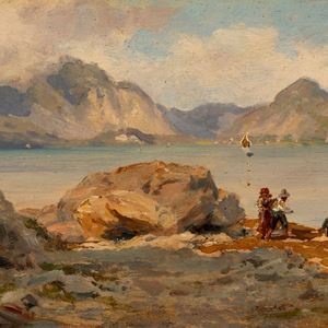 Poma Silvio - Noon at the lake (Feriolo)