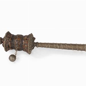 Ruota di preghiera, Tibet, inizi secolo XX