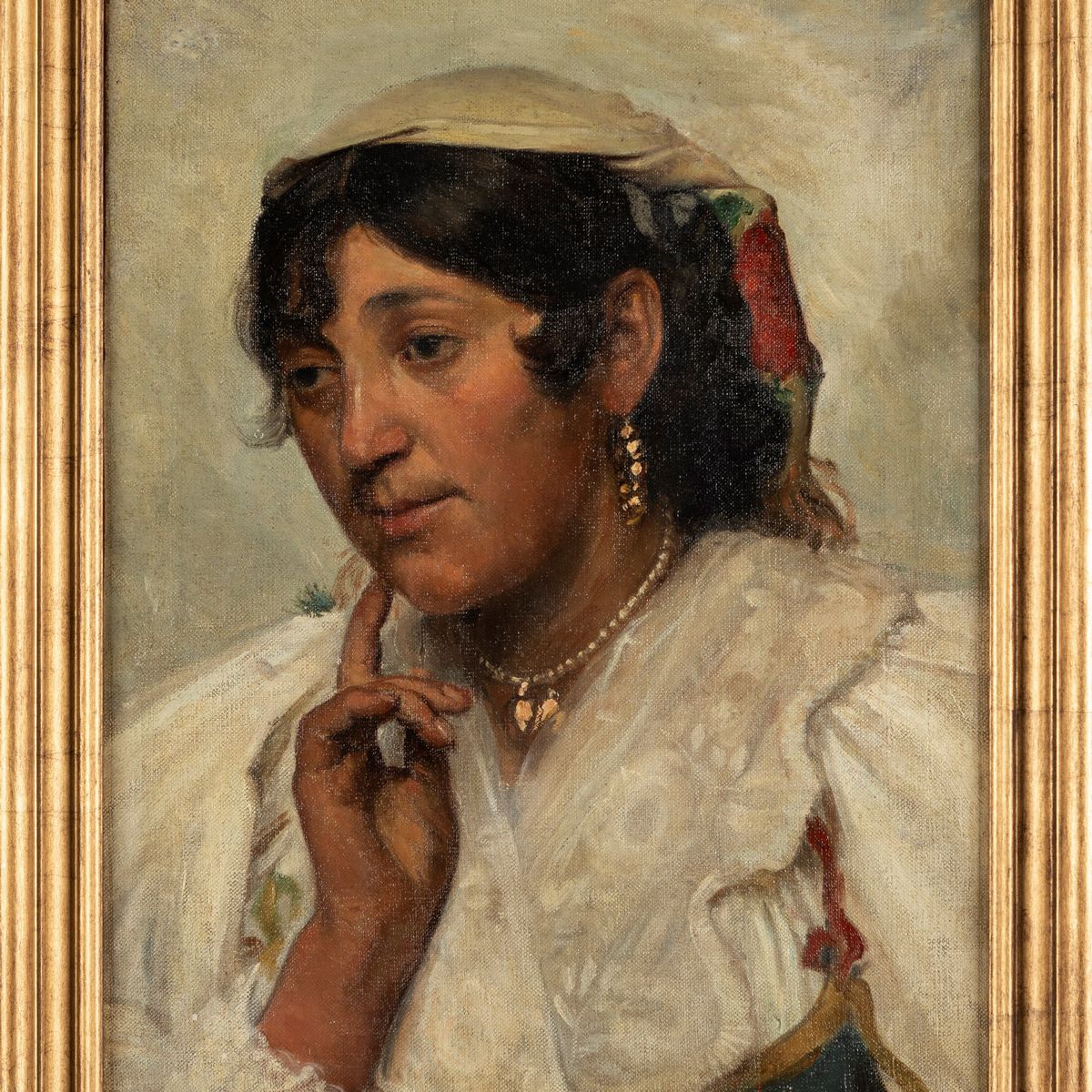 Angiolo Tommasi - La Popolana