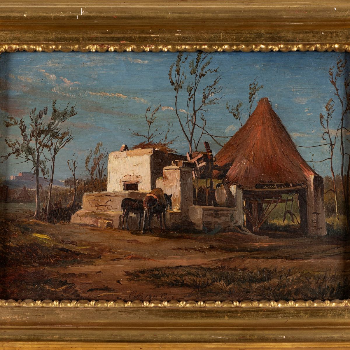 Attribuito a Ippolito Caffi (belluno 1809-lissa 1866) - Cairo