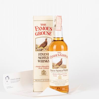 Famous Grouse con Lettera di Edoardo Giaccone