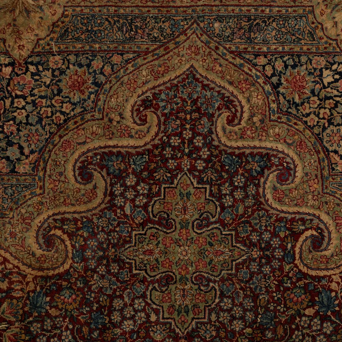 Tappeto Persiano Kashan, Secoli XIX-XX