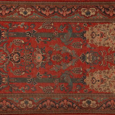 Tappeto da Preghiera Persiano Isfahan, Secoli XIX-XX