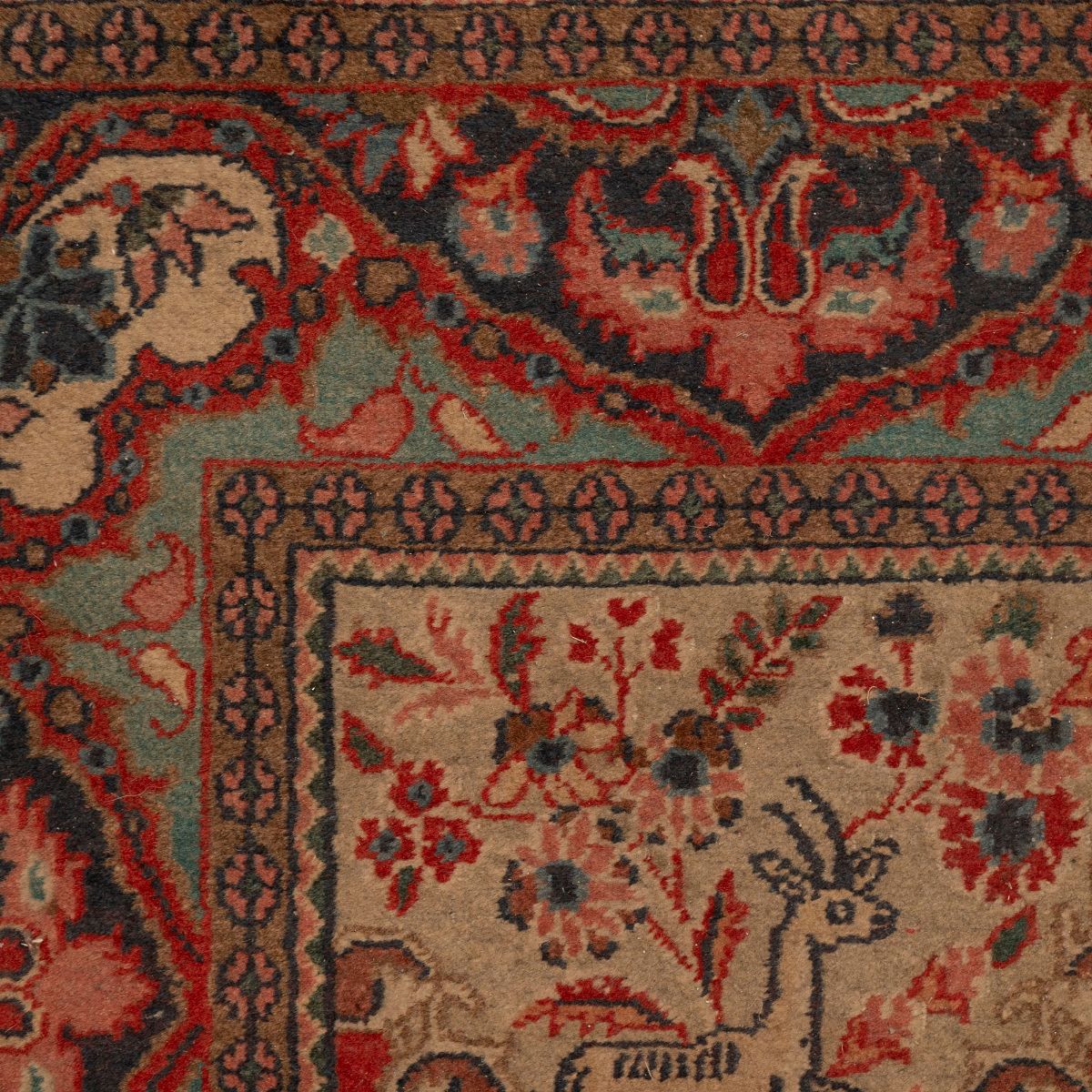 Tappeto da Preghiera Persiano Isfahan, Secoli XIX-XX