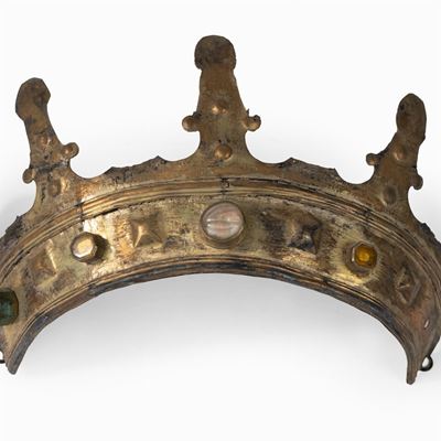 Mezza Corona in Metallo
