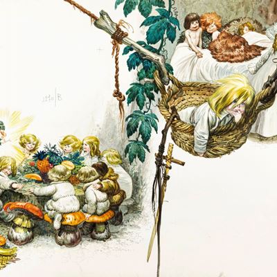 Peter Pan - Illustrazione originale