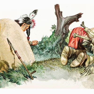 Illustrazione originale per 'Peter Pan', tempera su cartone sagomato, 1968