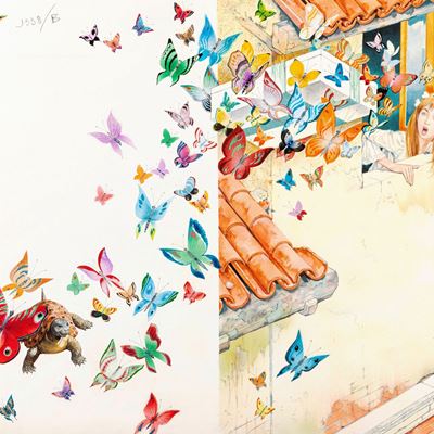 C'era una volta Cenerentola - Illustrazione originale