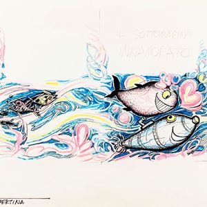 The submarine in love