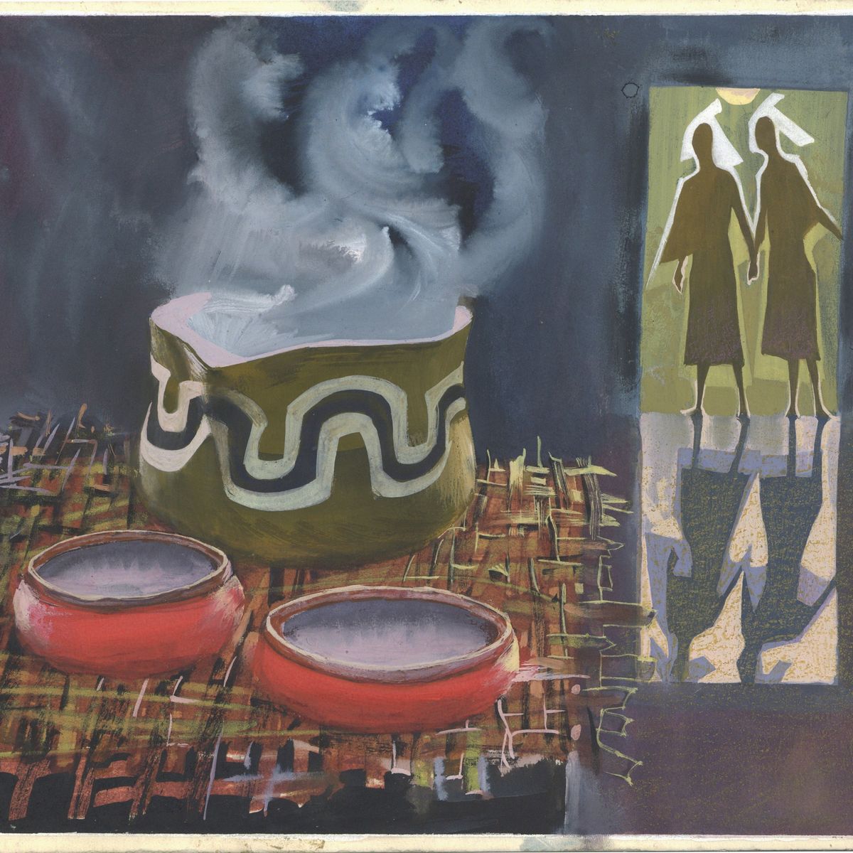 Giorgio De Gaspari - Fiabe sudamericane - 50 illustrazioni originali, tempera su cartone