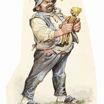 Berlicche - Illustrazione originale del 1956