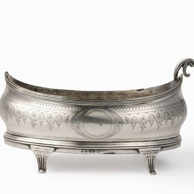 Centrotavola in Argento e Legno, Londra, Inghilterra, Inizi Secolo XIX