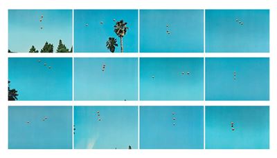 Throwing Three Balls in the Air to Get a Straight Line, 1973, 12 stampe offset