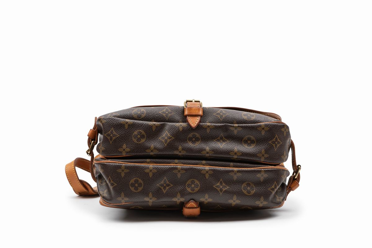 Louis Vuitton - Borsa Saumur, tela monogram con doppio scomparto