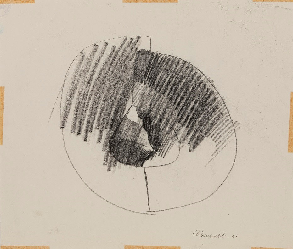 Giacomo Benevelli - Tre Litografie e Tre Carboncini