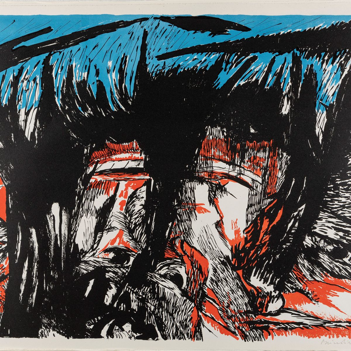 Remo Brindisi - Lotto Composto da 10 Litografie e un Disegno