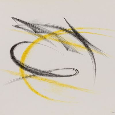 Senza titolo, litografia a colori (1963)
