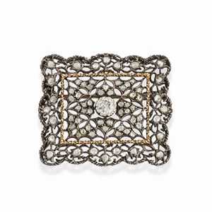 Buccellati - Spilla con diamanti