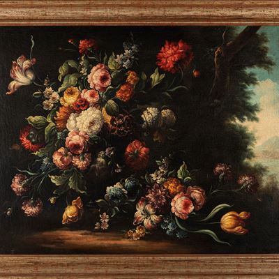 Composizione di Fiori En Plein Air