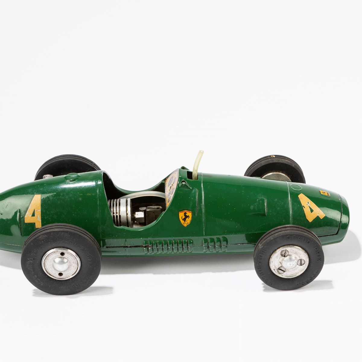 Modello Movosprint 52, Ferrari 500 F2-type, verde, anni '50, versione modificata