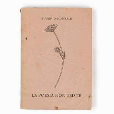 Montale, La poesia non esiste