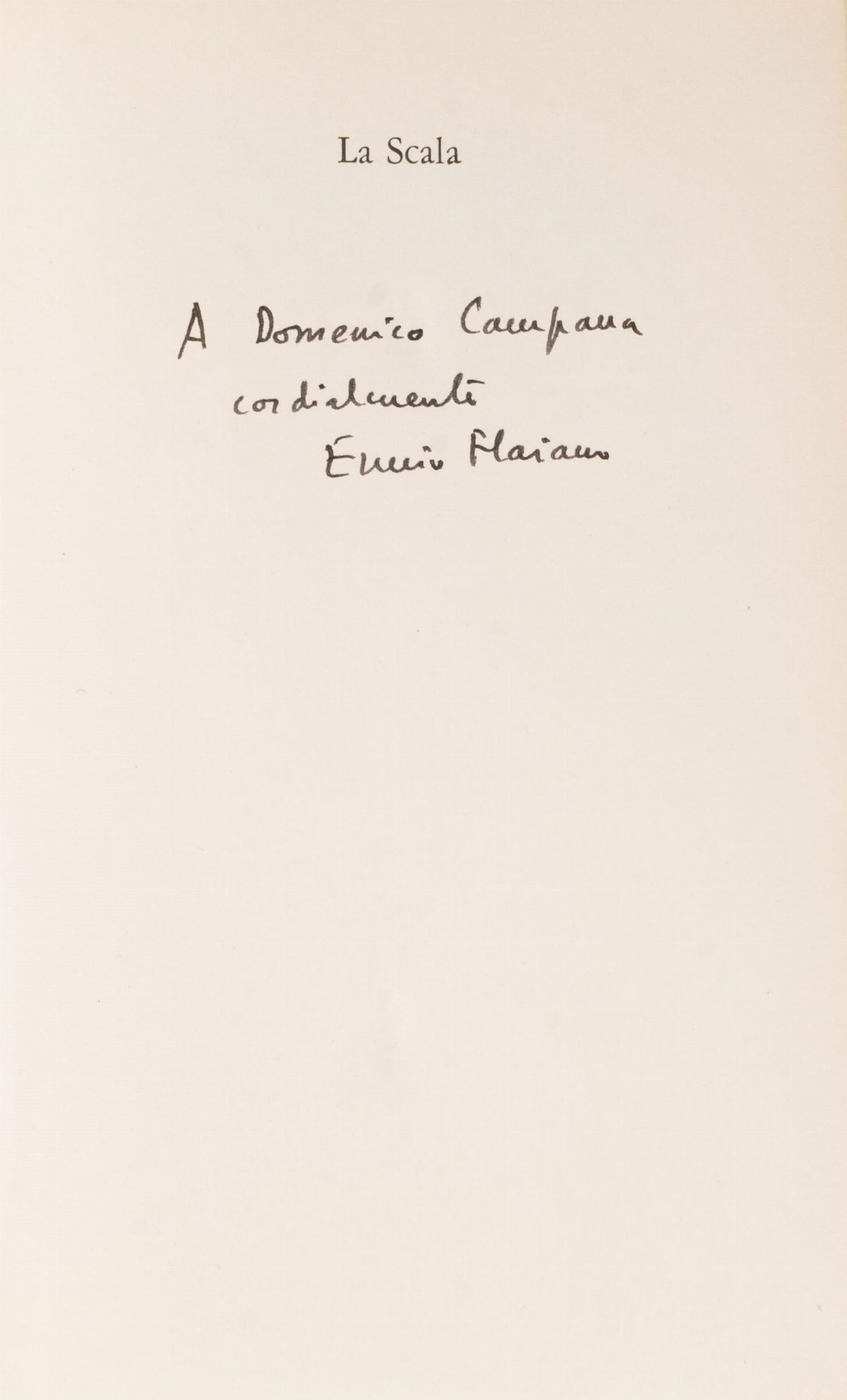 Flaiano, Ennio - Le Ombre Bianche
