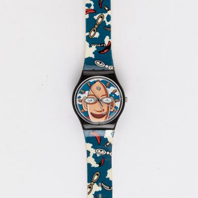 Swatch Collectors Club Special 1996 Looka (gz700)