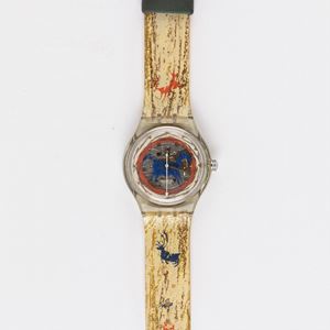 コレクターの方必見】Swatch スウォッチ 1988年アート GZ111