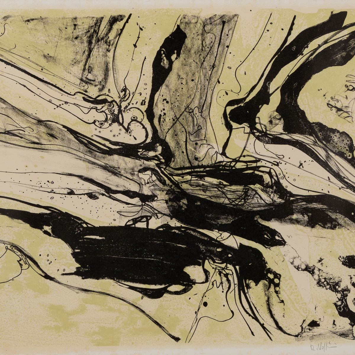Renato Volpini - Cartella con sette litografie a colori (edizioni 47/50), 1960