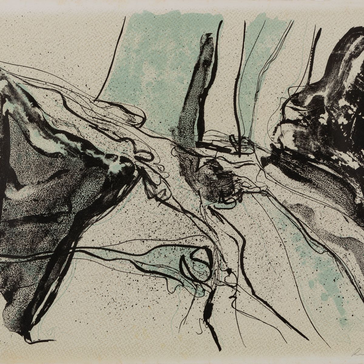 Renato Volpini - Cartella con sette litografie a colori (edizioni 47/50), 1960