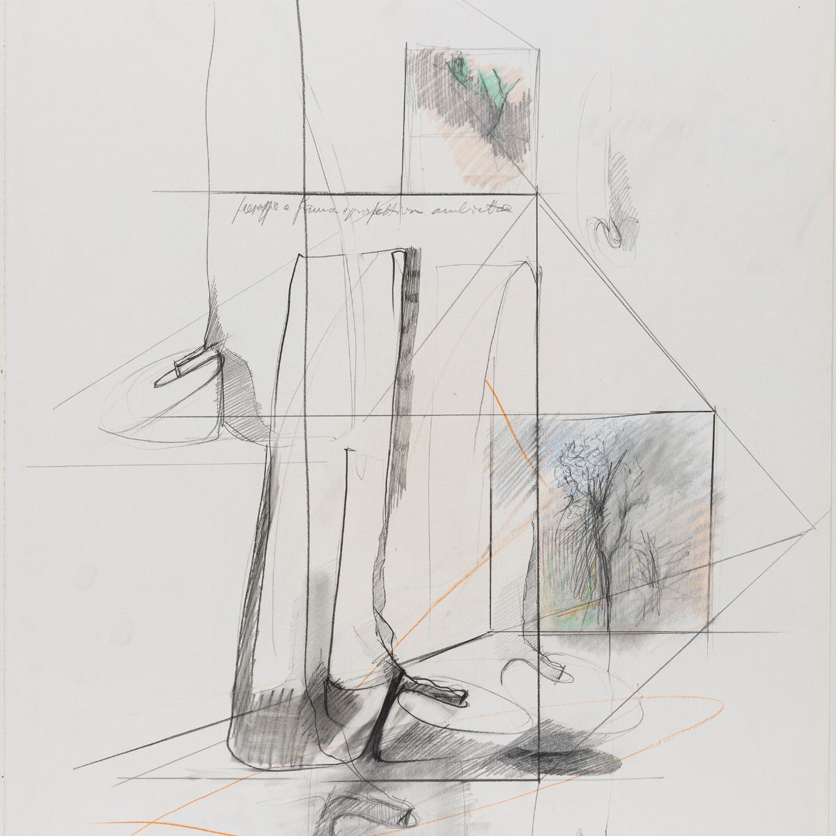 Giacomo Benevelli - Cartella di Sette Disegni