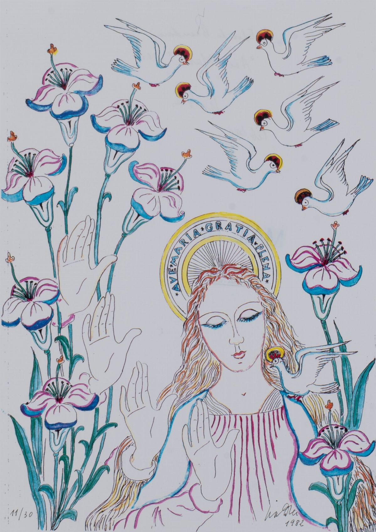 Lia Drei - Due Litografie