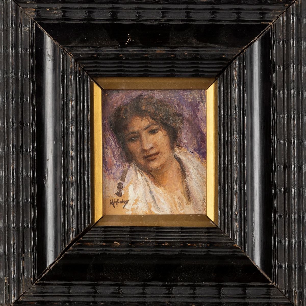 Vincenzo Migliaro - Ritratto di Popolana