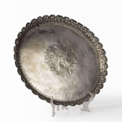 Salver in Argento Ottomano-egiziano, Secolo XIX
