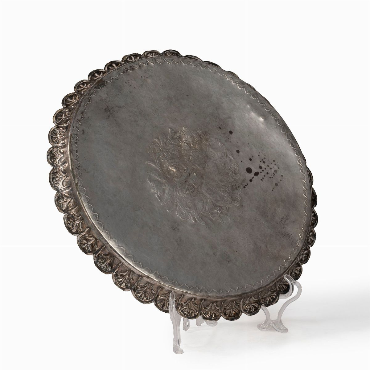 Salver in Argento Ottomano-egiziano, Secolo XIX