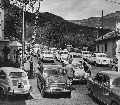 Senza Titolo (Dogane, Moncenisio), Stampa vintage alla gelatina ai sali d'argento