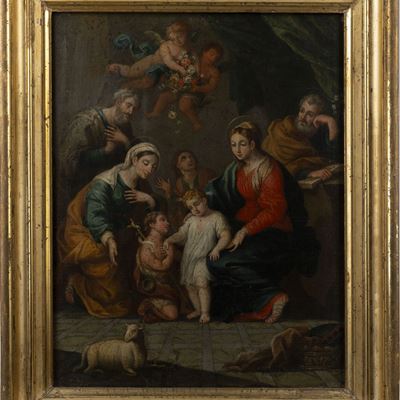 Sacra Famiglia con San Giovannino