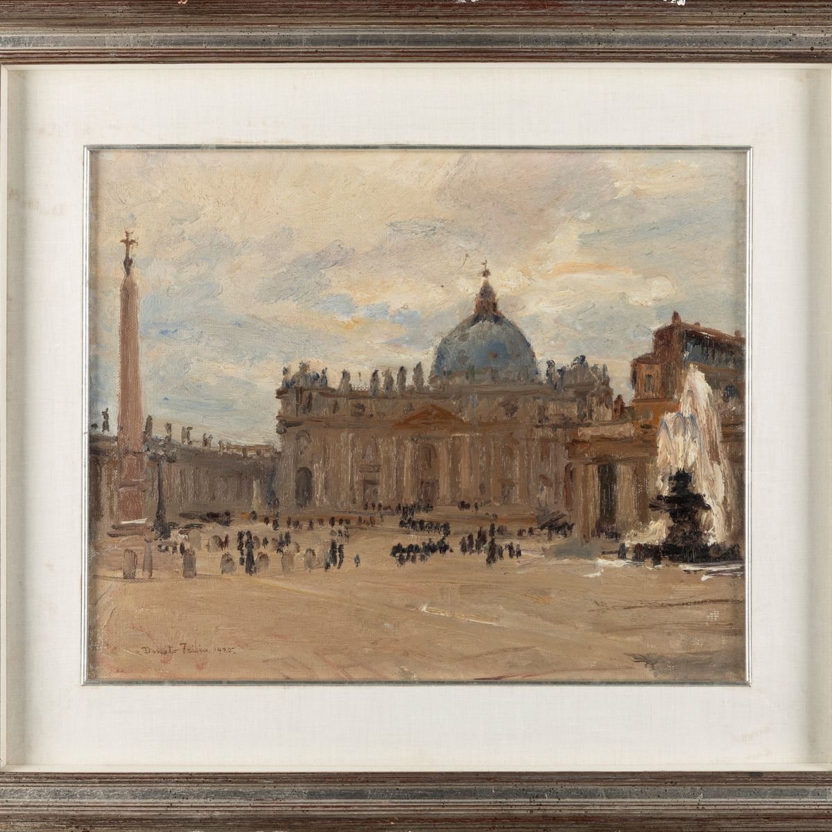 Donato Frisia - Roma, Piazza San Pietro