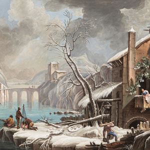 Attribuito a Francesco Fidanza (Roma, 1747 - Milano, 1819) - Winter