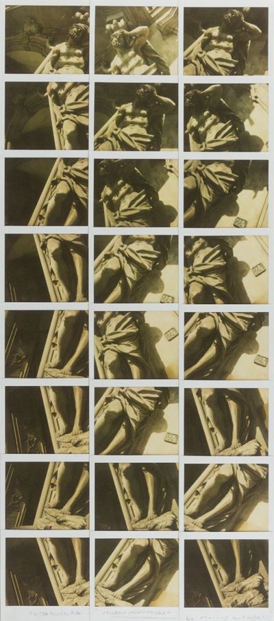 Litta Scultura (2010), ventiquattro polaroid montate a mosaico