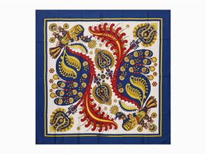 Hermès - Skyros silk twill scarf