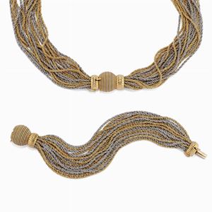 Demi-parure in oro