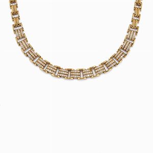 Collana con diamanti