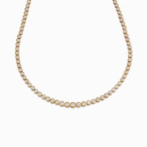 Collana tennis con diamanti