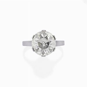 Anello con diamante