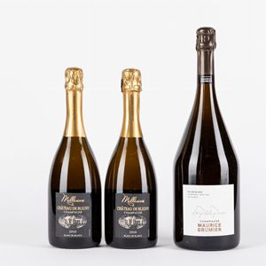 Cheateau de Bligny e Maurice Grumier Champagne (2 BT, 1 MG)