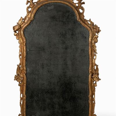 Specchiera Intagliata e Dorata, Secolo XVIII